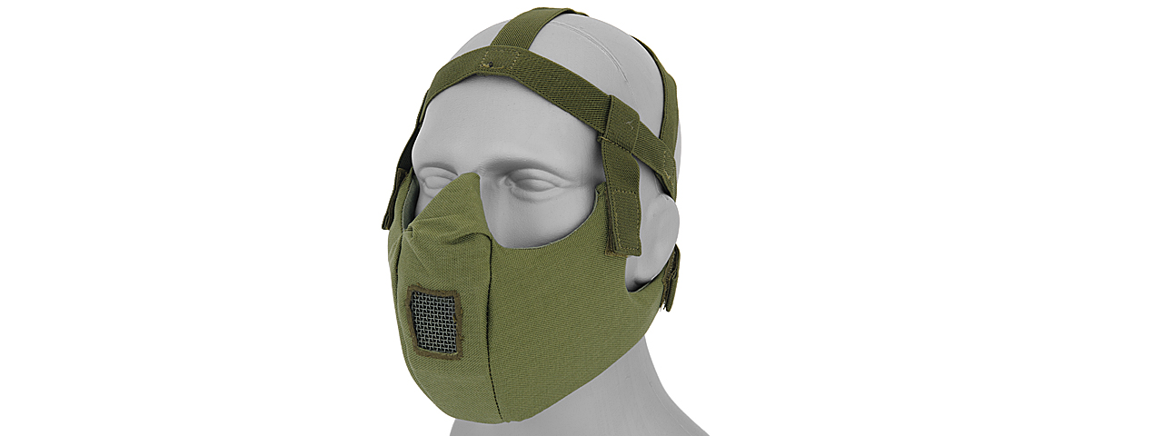 AC-471G V5 CONQUERORS MASK (OD GREEN) - Click Image to Close