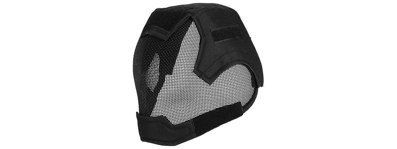 AC-472B V6 STRIKE MESH MASK HELMET (BLACK) - Click Image to Close