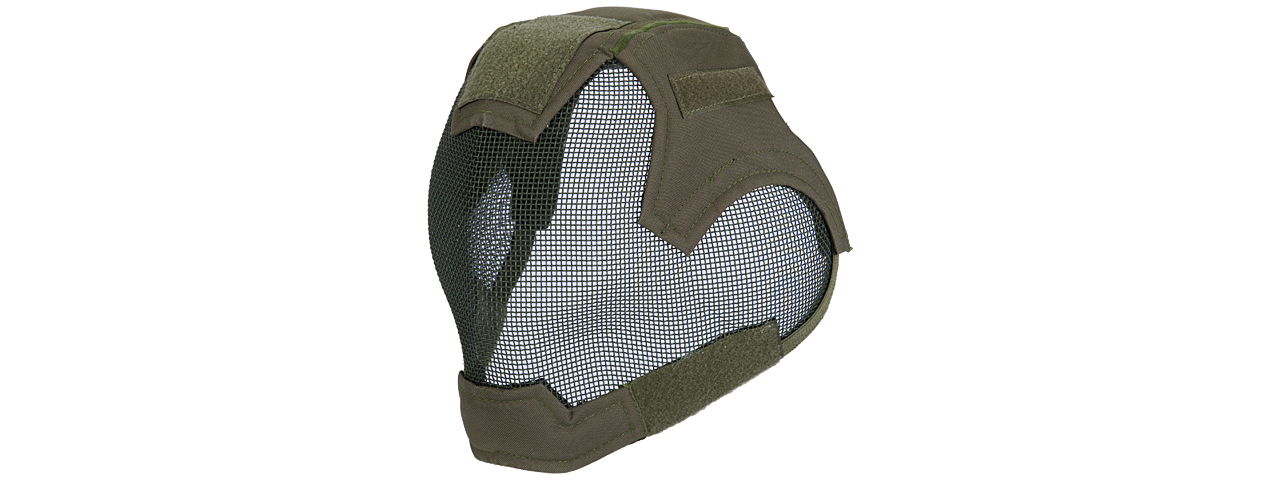 AC-472G V6 STRIKE MESH MASK HELMET (OD GREEN) - Click Image to Close