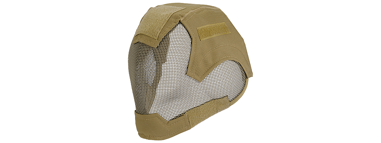 AC-472T V6 STRIKE MESH MASK HELMET (TAN) - Click Image to Close