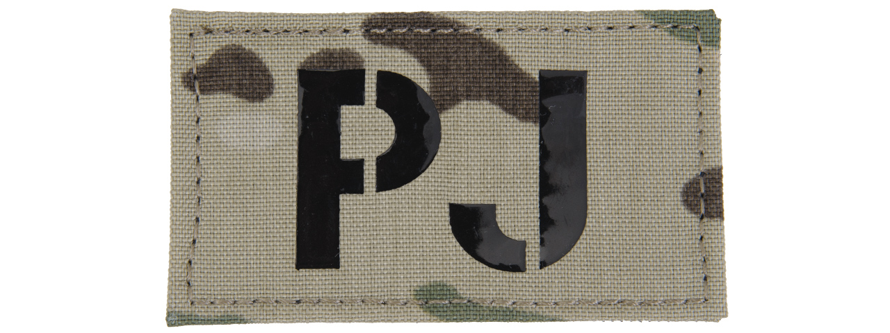 AC-480D SIGNAL SKILLS I.R. PATCH: PJ (MODERN CAMO) - Click Image to Close