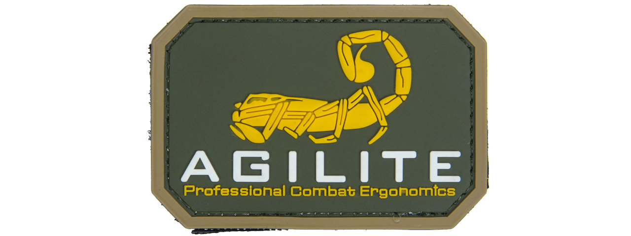 AC-482B "AGILITE" PVC PATCH (OD + YELLOW) - Click Image to Close