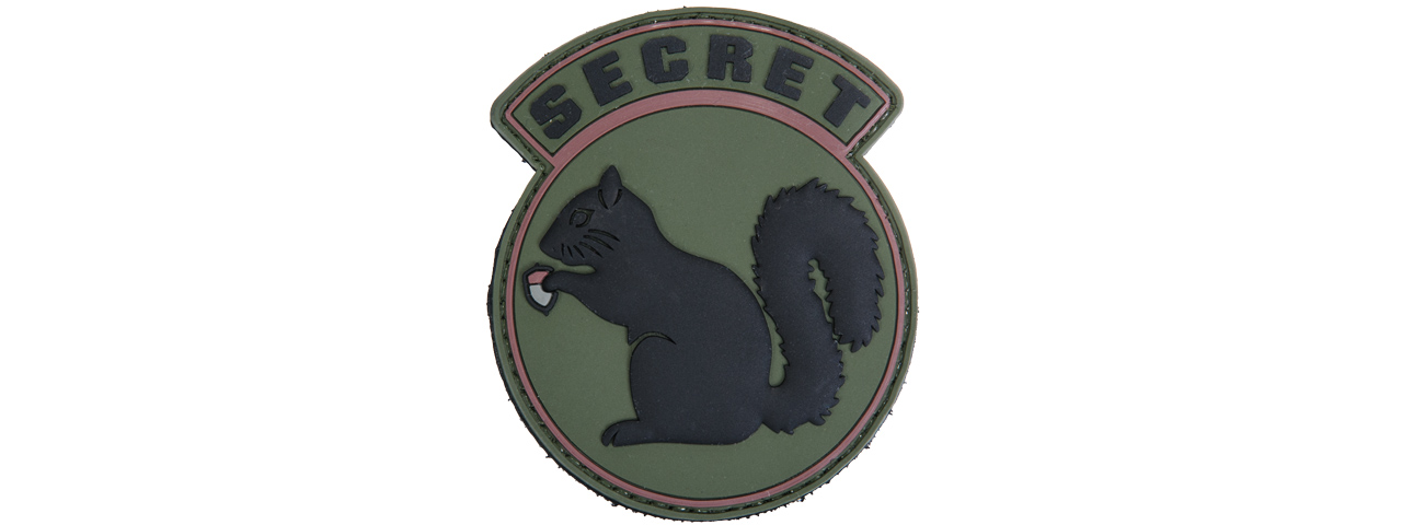 AC-485B "SECRET SQUIRREL" PVC PATCH - Click Image to Close