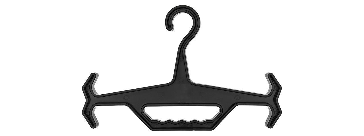 AC-507B HEAVY-DUTY TACTICAL HANGER (BLACK) - Click Image to Close