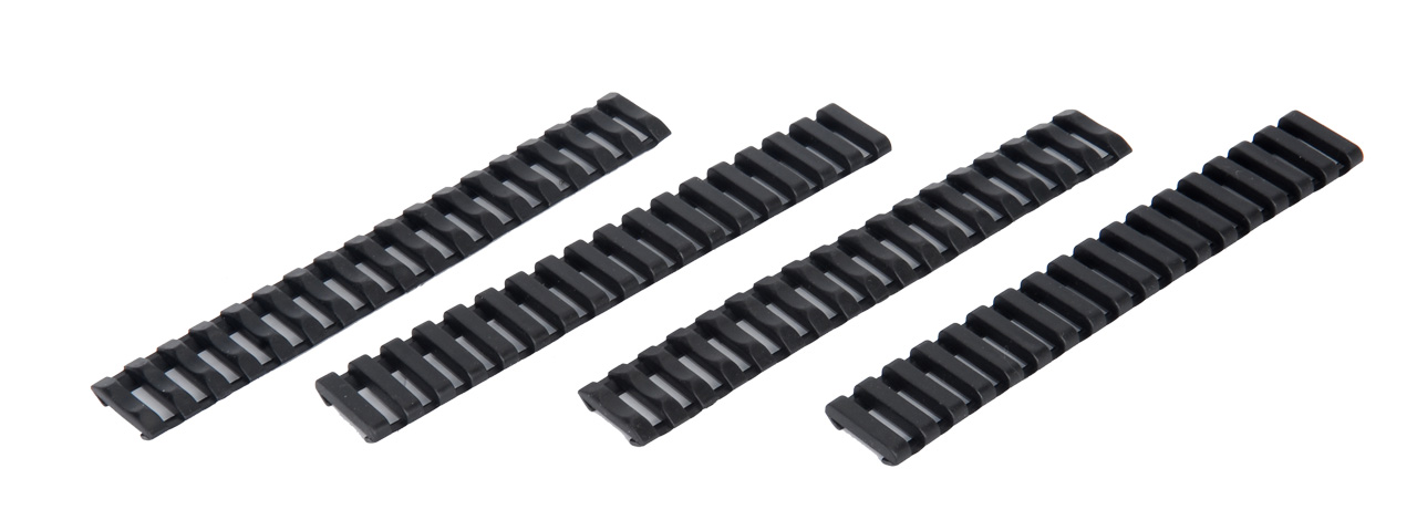 Dboys BI-07 Rail Ladder Covers, Set of 4 - Black - Click Image to Close