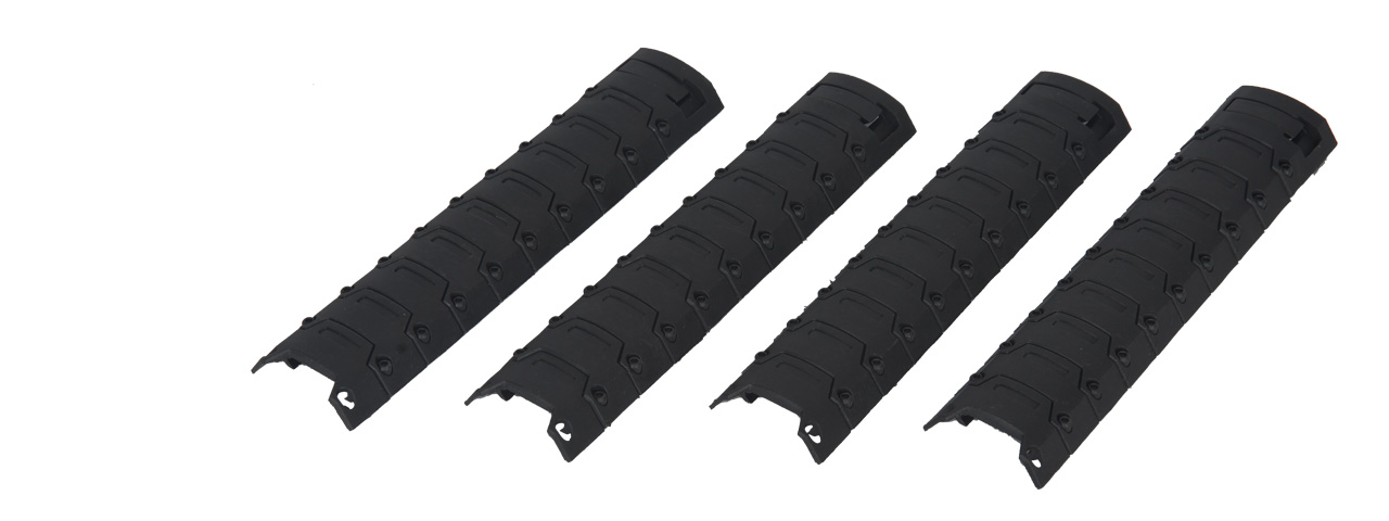 Dboys BI-08BLACK Rail Covers in Black - set of 4 - Click Image to Close