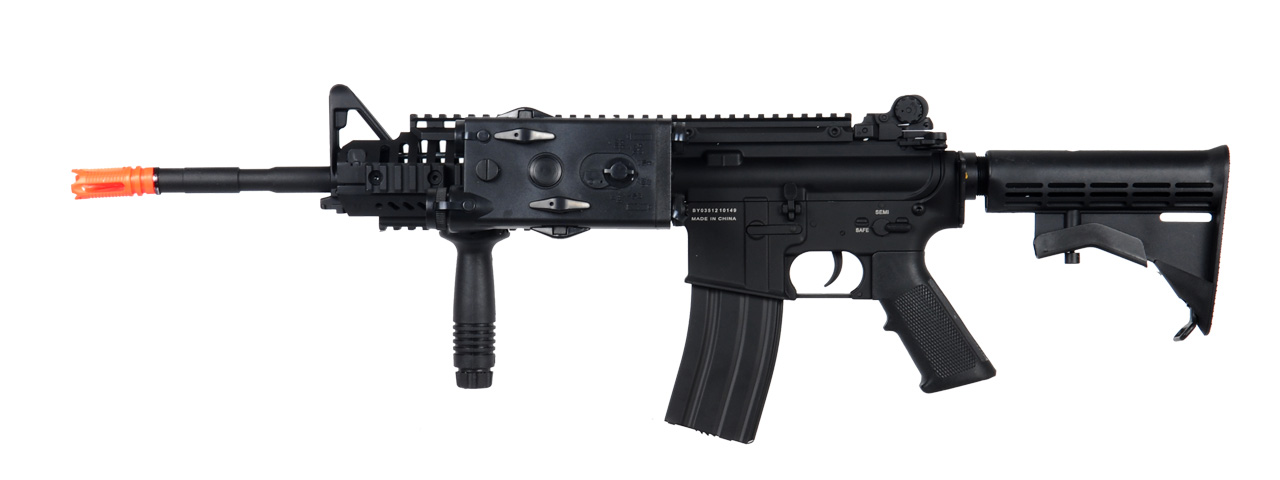 DBOYS BI-3581M M4 CASV FULL METAL AIRSOFT AEG (COLOR: BLACK) - Click Image to Close