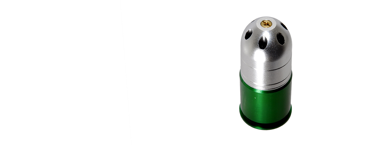 Lancer Tactical CA-05G 40mm Grenade Shell in Green - Click Image to Close