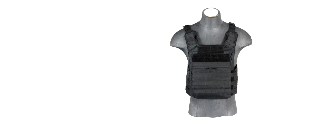 CA-313BN Nylon Speed Assault Tactical Vest (Black) - Click Image to Close