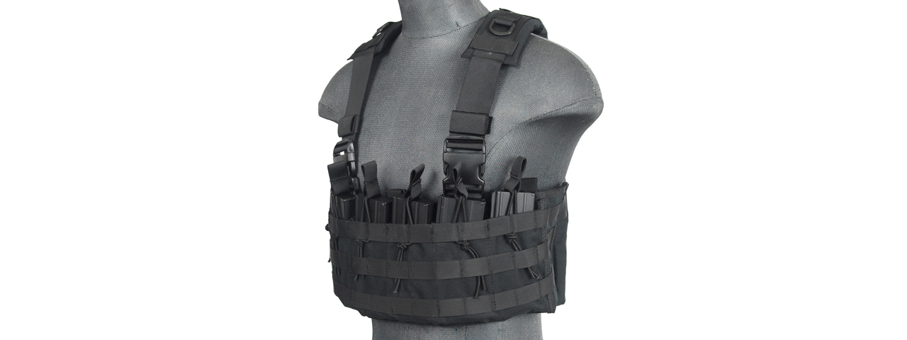 CA-316B DZN MAG HARNESS w/REAR HYDRATION COMPARTMENT (BLACK) - Click Image to Close