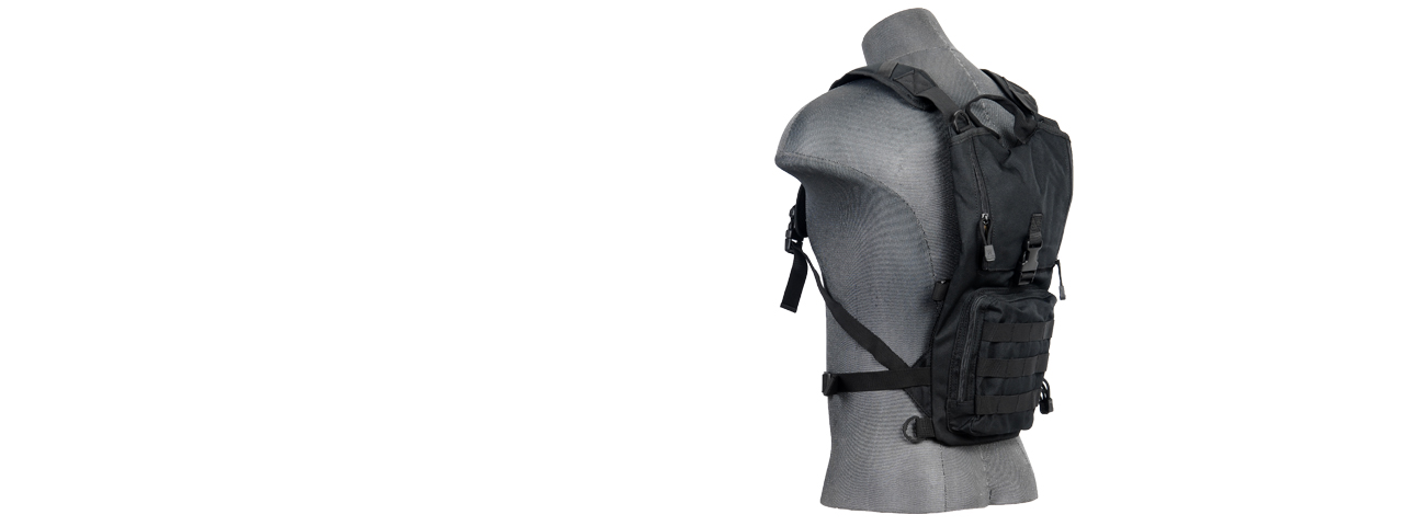 Lancer Tactical CA-321B Light Weight Hydration Pack in Black - Click Image to Close