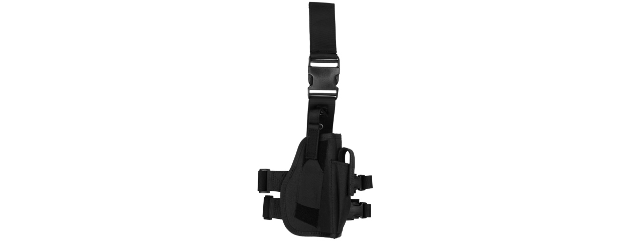 Lancer Tactical CA-323B 92F Drop Leg Holster in Black - Click Image to Close