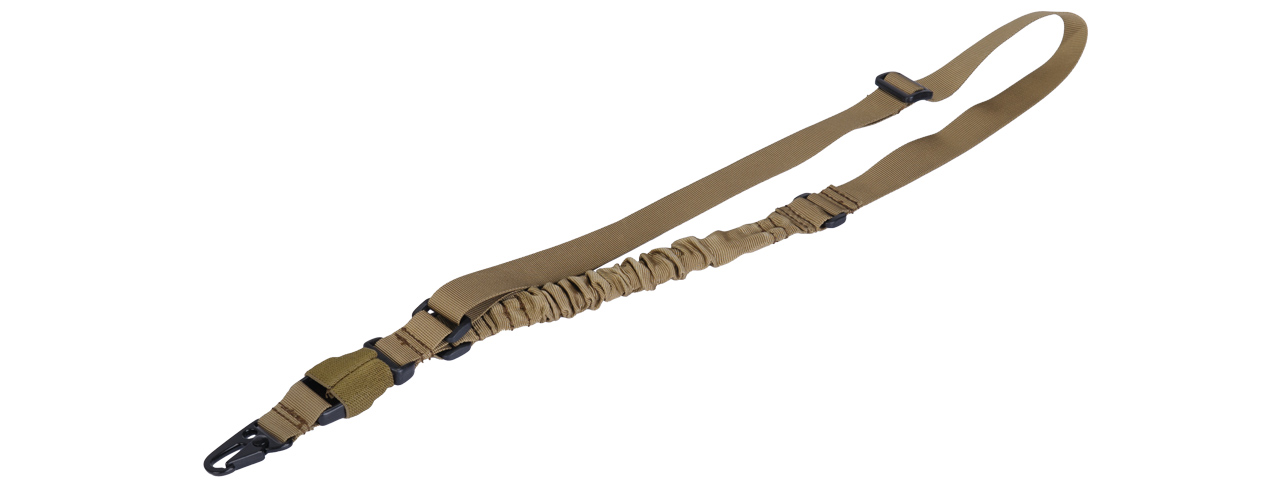 Lancer Tactical CA-326T QD Single Point Sling in Tan - Click Image to Close