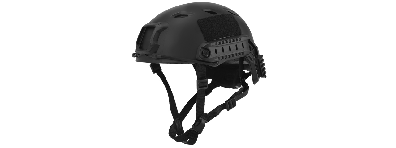 CA-334B ACH BASE JUMP HELMET (COLOR: BLACK) (LRG/XL) - Click Image to Close