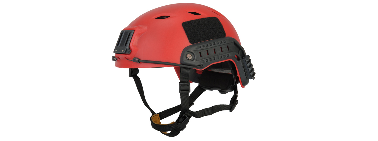 CA-334R ACH BASE JUMP HELMET (RED), L/XL - Click Image to Close