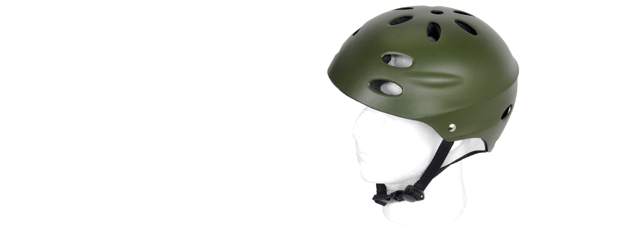 Lancer Tactical Air Force Recon Airsoft Helmet (OD GREEN) - Click Image to Close