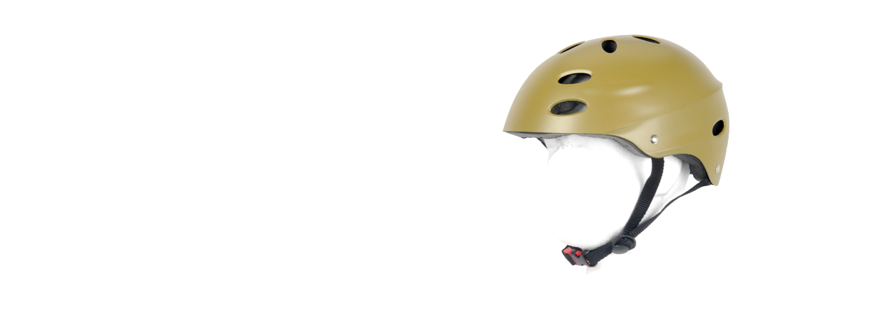 Lancer Tactical Air Force Recon Airsoft Helmet (TAN) - Click Image to Close