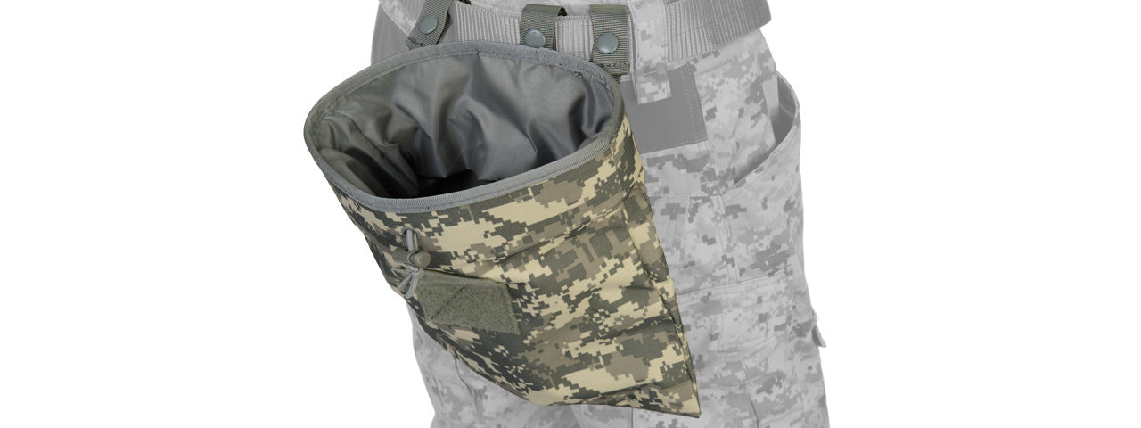 Lancer Tactical CA-341A Large Foldable Dump Pouch in ACU - Click Image to Close