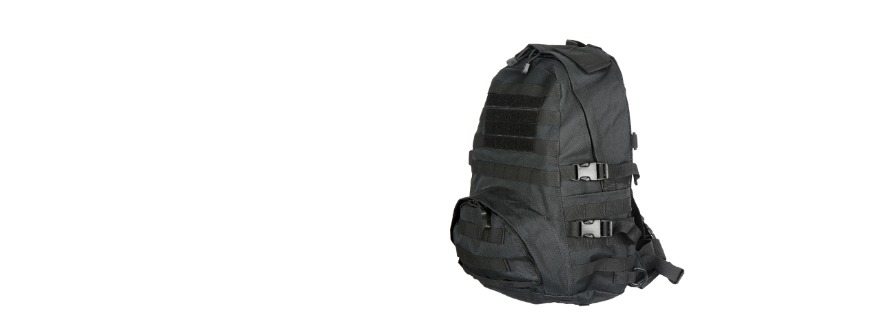 Lancer Tactical CA-354B Patrol Backpack, Black - Click Image to Close