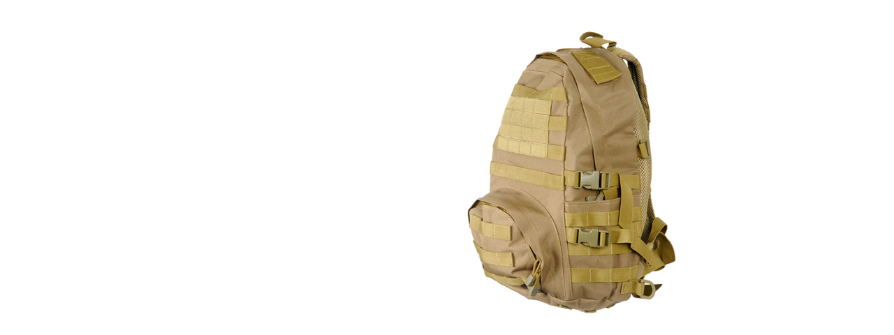 Lancer Tactical CA-354T Patrol Backpack, Dark Earth - Click Image to Close