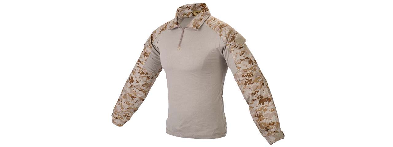 CA-370LG COMBAT UNIFORM BDU SHIRT (COLOR: DESERT DIGITAL) SIZE: LARGE - Click Image to Close