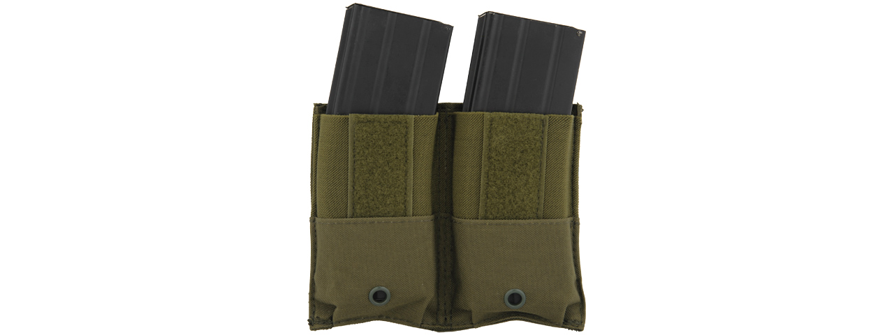 CA-374G DUAL INNER MAG POUCH FOR CA-313B (OD GREEN) - Click Image to Close