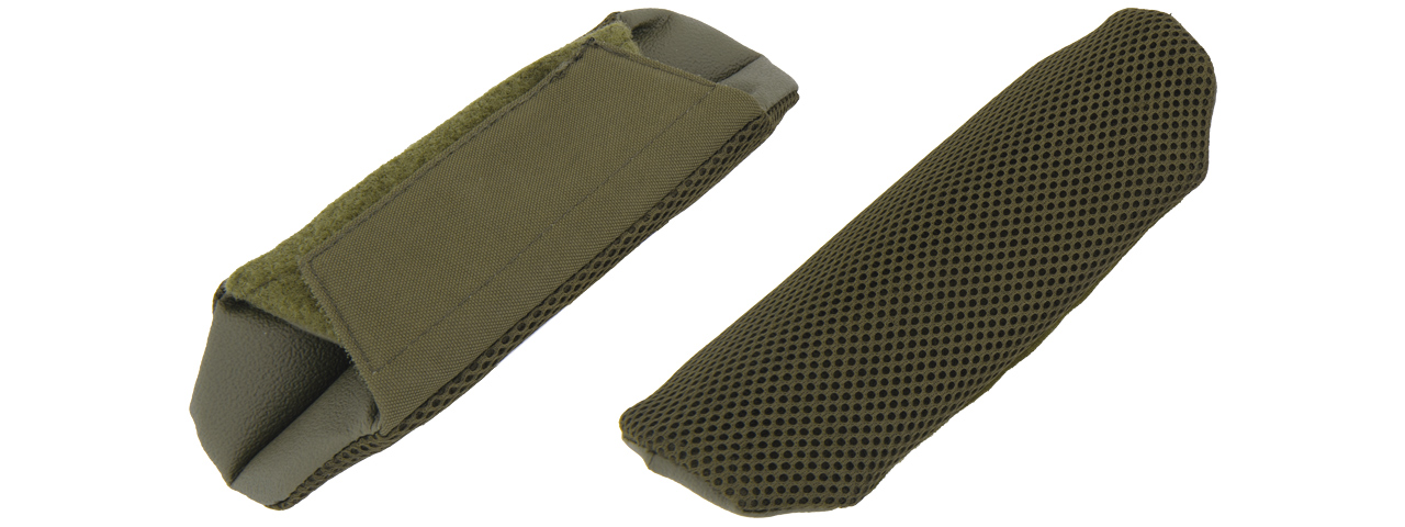 CA-375G SHOULDER PAD SET FOR CA-313G (OD GREEN) - Click Image to Close