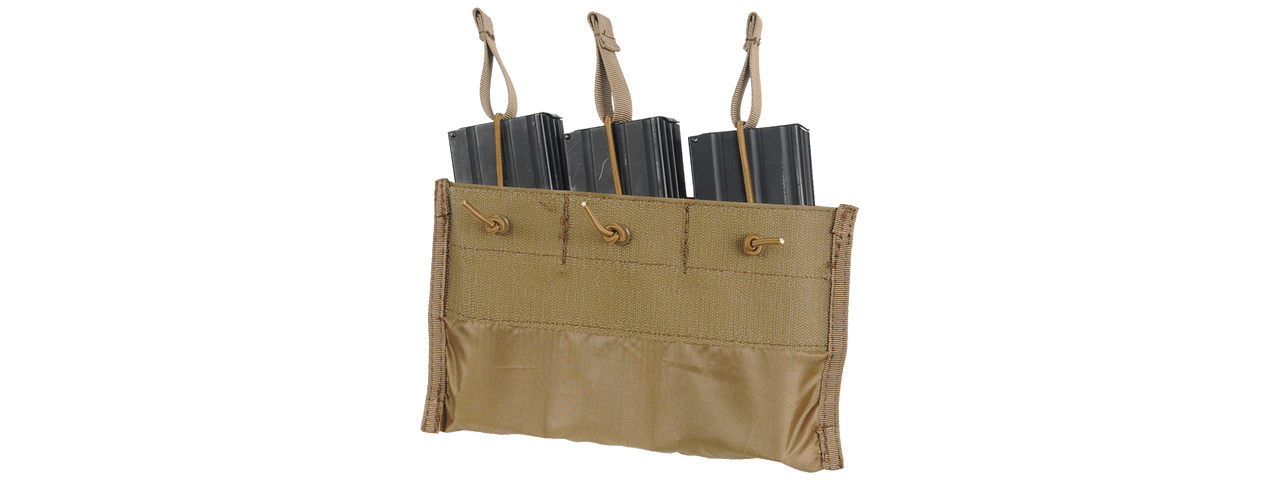 CA-376T TRIPLE INNER MAGAZINE POUCH FOR CA-311C/CA-311T (TAN) - Click Image to Close