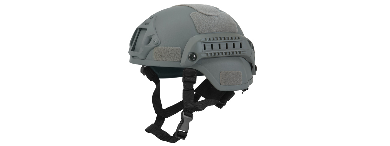 CA-380F MICH 2000 SF TYPE "PLASTIC" HELMET (GREEN) - Click Image to Close