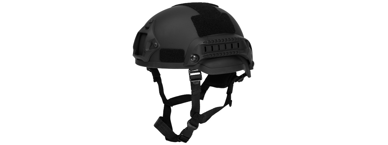 CA-381B MICH 2002 SF TYPE "PLASTIC" HELMET (BLACK) - Click Image to Close