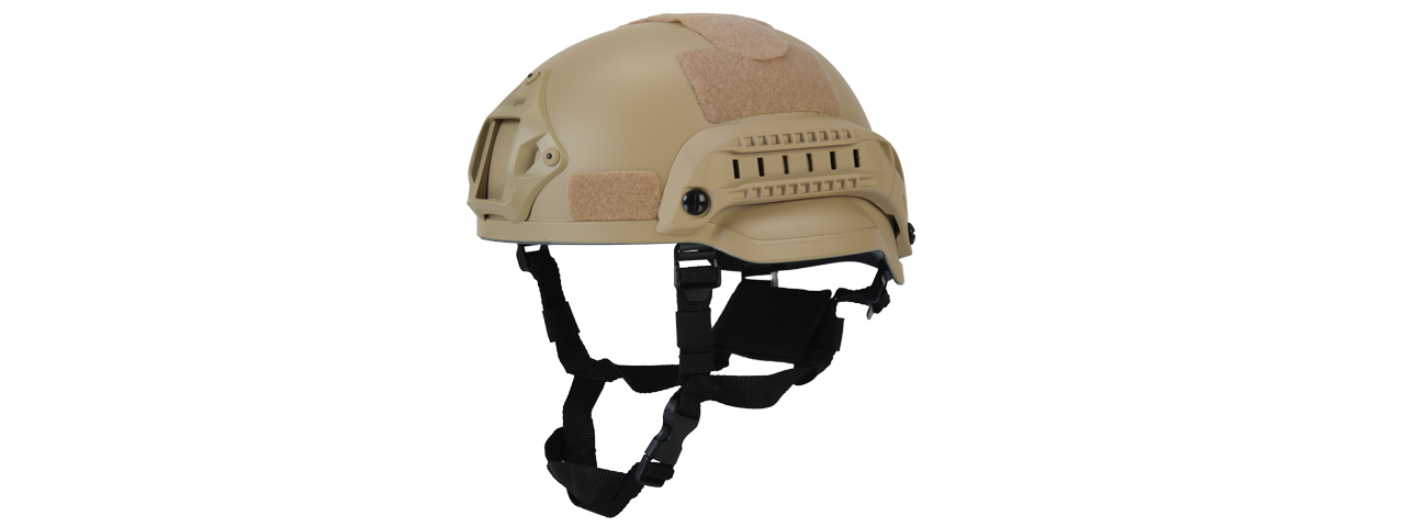 CA-381T MICH 2002 SF TYPE "PLASTIC" HELMET (TAN) - Click Image to Close