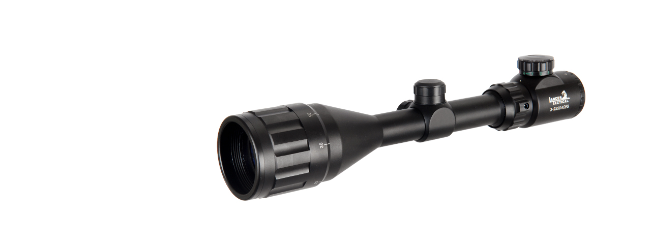 Lancer Tactical CA-416B Red & Green Dual Illuminated AO Scope - Click Image to Close