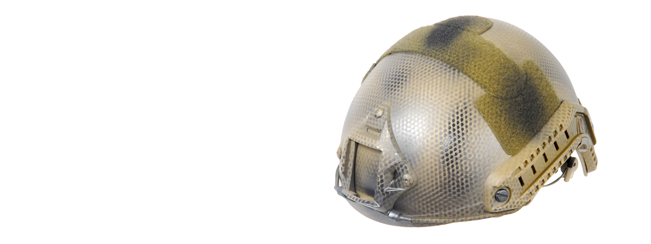 CA-726N HELMET BALLISTIC TYPE (COLOR: TAN CUSTOM) (MED/LRG) - Click Image to Close