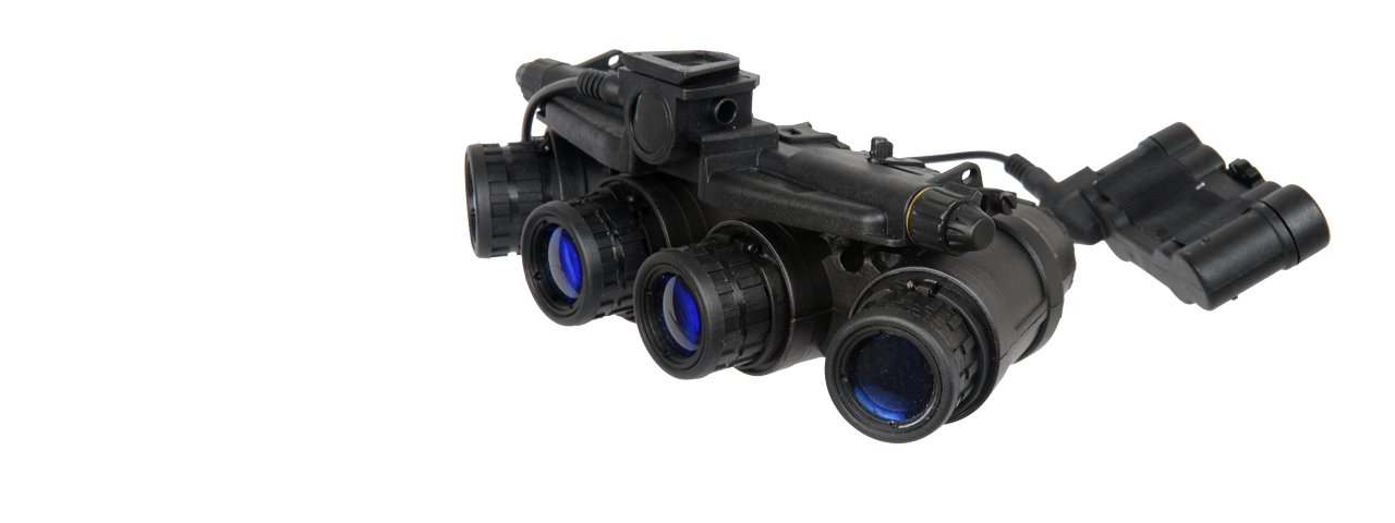 Lancer Tactical Dummy GPNVG-18 Night Vision Goggles (Color: Black) - Click Image to Close