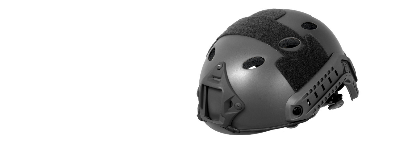 Lancer Tactical CA-738B HELMET in Black (Basic Version) - Click Image to Close