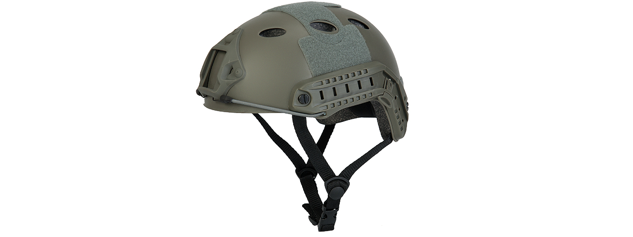 Lancer Tactical CA-738G HELMET in Foliage Green (Basic Version) - Click Image to Close