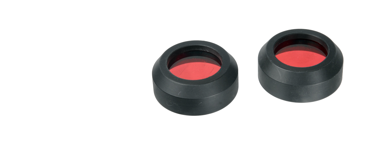 Lancer Tactical CA-745 Red Lens Cover for Dummy PVS15 - Click Image to Close