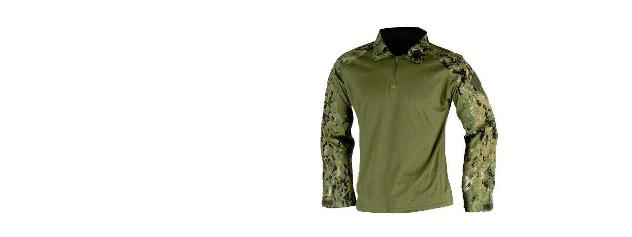 CA-790XL1 COMBAT UNIFORM BDU SHIRT (COLOR: JUNGLE DIGITAL) SIZE: X-LARGE - Click Image to Close