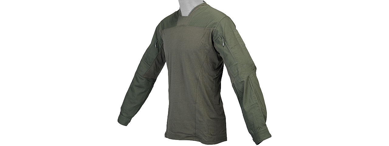 CA-793XS TLS HALFSHELL SHIRT (OD GREEN) X-SMALL - Click Image to Close