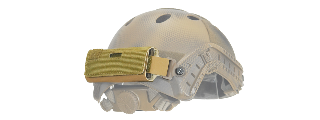 CA-810T HELMET COUNTERWEIGHT POUCH (COLOR: DARK EARTH) - Click Image to Close