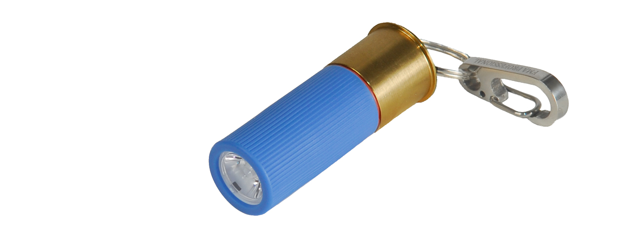 CA-813BB M870 SHELL TYPE FLASHLIGHT (BLUE) 270 LUMEN (BLUE LED) - Click Image to Close