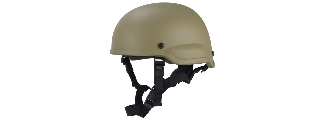 CA-840T ACH MICH 2002 "PLASTIC" HELMET (COLOR: TAN) - Click Image to Close