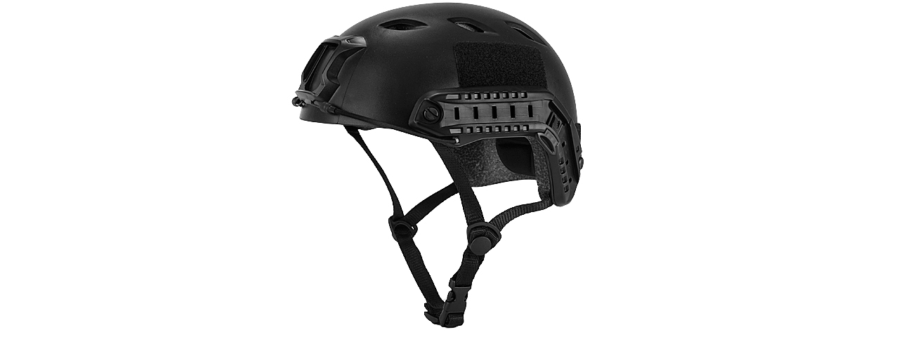 CA-841B HELMET BJ TYPE "BASIC VERSION" (COLOR: BLACK) SIZE: MEDIUM - Click Image to Close