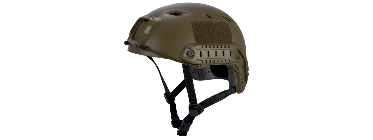 CA-841T HELMET BJ TYPE "BASIC VERSION" (COLOR: TAN) SIZE: MEDIUM - Click Image to Close