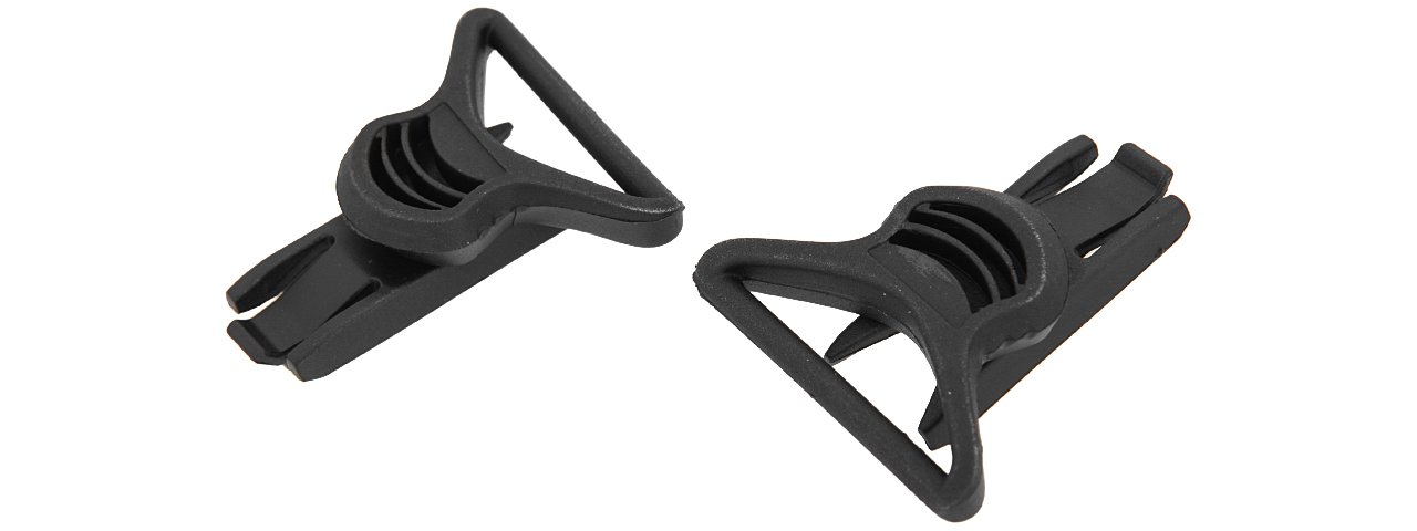 CA-850B GOGGLE SWIVEL CLIPS, 36MM (BLACK) - Click Image to Close