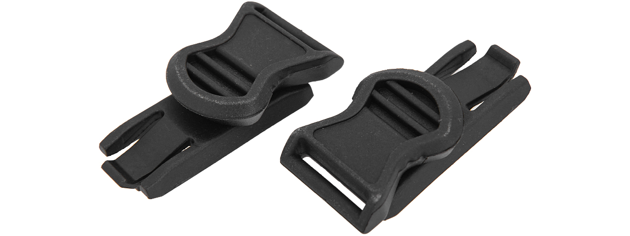 CA-851B GOGGLE SWIVEL CLIPS, 19MM (BK) - Click Image to Close