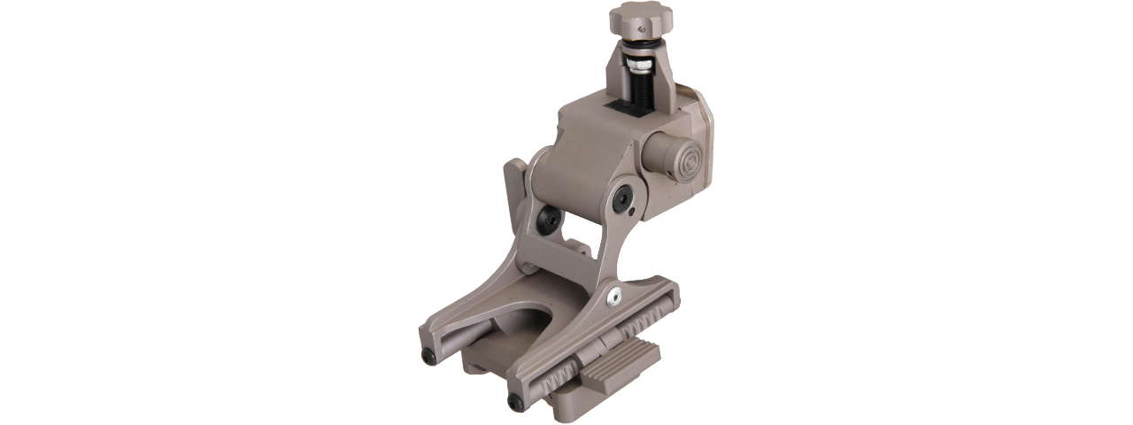 Lancer Tactical Titanium Advanced NVG Mount for PVS15/18 (TAN) - Click Image to Close