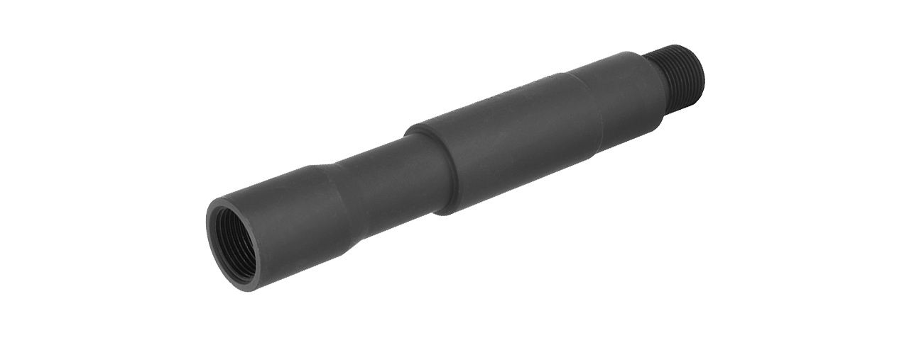 Lancer Tactical Aluminum M4 4" AEG Outer Barrel Extension [14mm CCW] - Click Image to Close