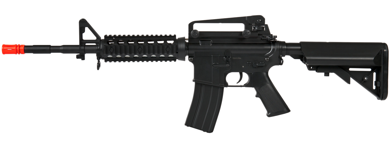 CYMA CM207 M4 RIS SOPMOD AUTO-ELECTRIC GUN PLASTIC GEAR (COLOR: BLACK) - Click Image to Close