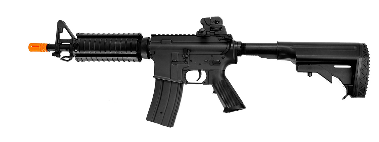 JG AIRSOFT M4 CQB-R AEG INTEGRATED METAL RAIL SYSTEM - BLACK - Click Image to Close